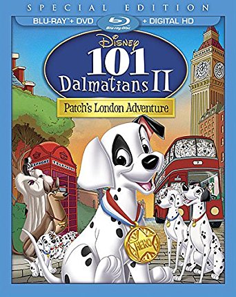 101 Dalmatians II: Patch's London Adventure (Special Edition) (Blu Ray + DVD Combo) NEW
