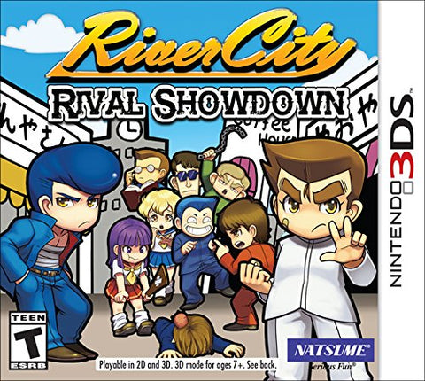 River City: Rival Showdown (Limited Riki Keychain Edition) (Nintendo 3DS) NEW