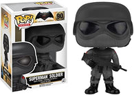 POP! Heroes #90: Batman v Superman - Superman Soldier (Funko POP!) Figure and Box w/ Protector