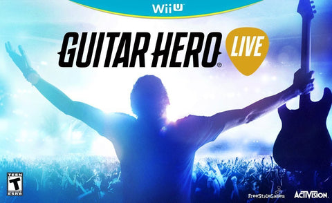 Guitar Hero Live Guitar & Game Bundle (Nintendo Wii U) NEW