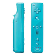 Official Wireless Controller w/ Motion Plus - Blue (Nintendo Wii Accessory) Pre-Owned