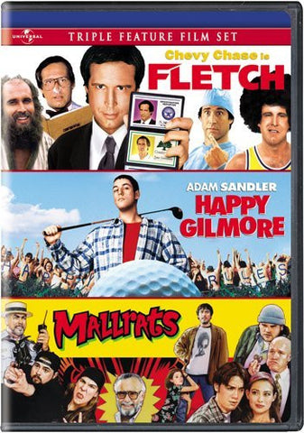 Fletch / Happy Gilmore / Mallrats Triple Feature (1985) (DVD Multipack) Pre-Owned: Disc(s) and Case