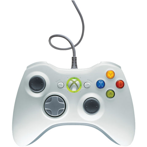 Official Microsoft Wired Controller - White (Xbox 360) Pre-Owned