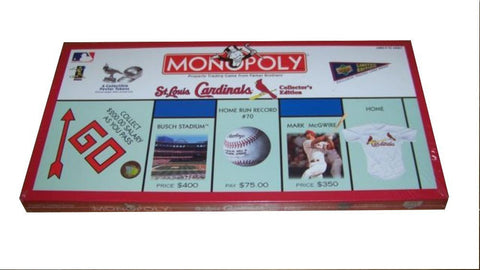 St Louis Cardinals Collectors Edition Monopoly (Card and Board Games) NEW