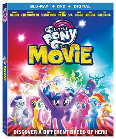 My Little Pony: The Movie (Blu Ray + DVD Combo) NEW