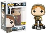 POP! Star Wars - Rogue One #150: Jyn Erso (Hot Topic Exclusive) (Funko POP! Bobble-Head) Figure and Box w/ Protector