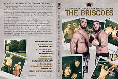 Ring of Honor Wrestling (ROH): Raised in Sandy Fork - The Life and Times of The Briscoes (DVD) Pre-Owned