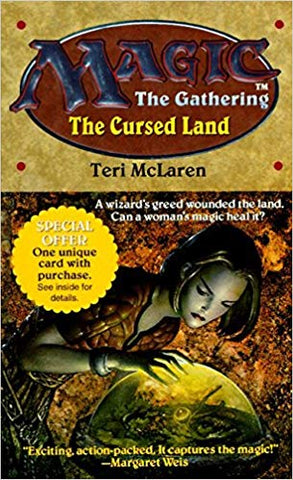 Magic The Gathering: The Cursed Land (Book) Pre-Owned