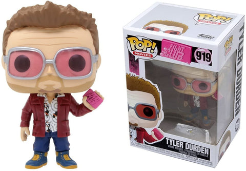 POP! Movies #919: Fight Club - Tyler Durden (Funko POP!) Figure and Box w/ Protector