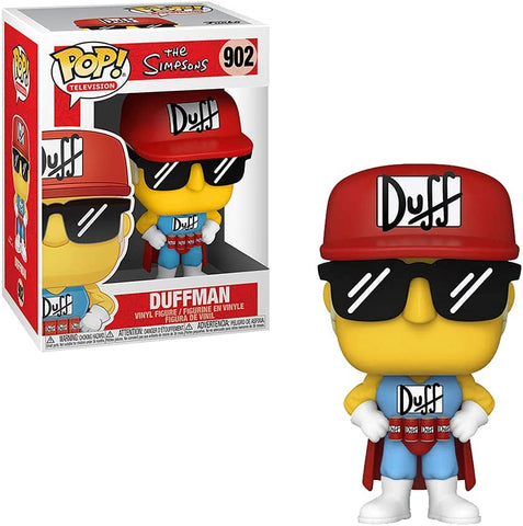 POP! Television #902: The Simpsons - Duffman  (Funko POP!) Figure and Box w/ Protector