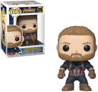 POP! Marvel #288: Avengers Infinity War - Captain America (Funko POP! Bobble-Head) Figure and Box w/ Protector