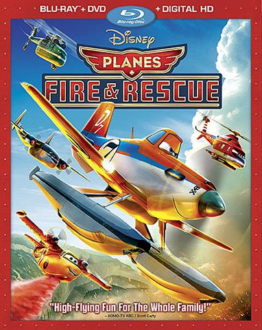 Planes: Fire and Rescue (Blu-ray + DVD) Pre-Owned