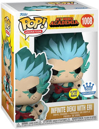 POP! Animation #1008: My Hero Academia - Infinite Deku with Eri (Glows in the Dark) (Funko.com Exclusive) (Funko POP!) Figure and Box w/ Protector