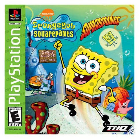 SpongeBob SquarePants Super Sponge (Greatest Hits) (Playstation 1) NEW