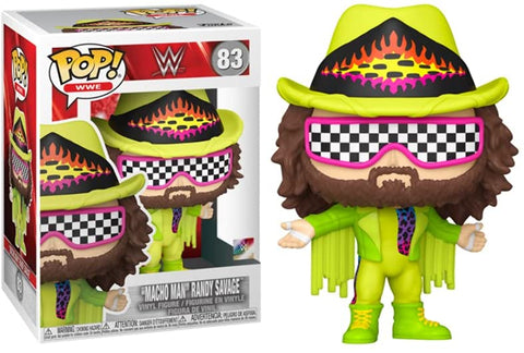 Funko POP! WWE #83: "Macho Man" Randy Savage (Wal-Mart Exclusive) (Funko POP!) Figure and Box w/ Protector
