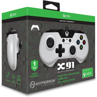 Hyperkin X91 Wired Gaming Controller White (Xbox One) (NEW)