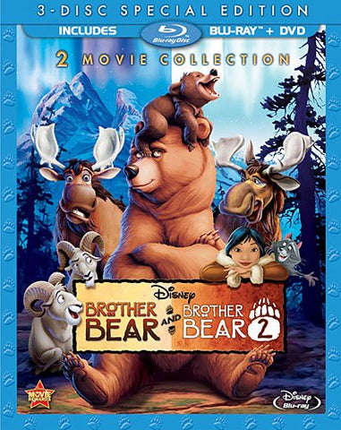 Brother Bear / Brother Bear 2 (3 Disc Special Edition)  (Blu Ray + DVD Combo) Pre-Owned