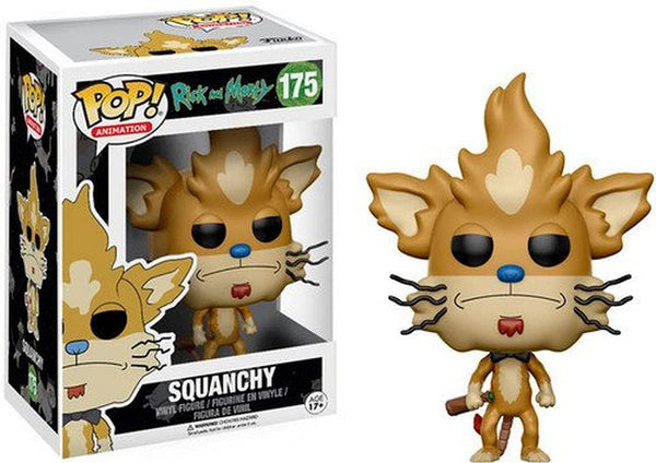 POP! Animation #175: Rick and Morty - Squanchy (Funko POP!) Figure and Box w/ Protector (Box Damage)