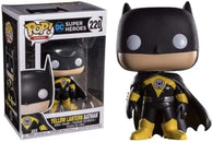 POP! Heroes #220: DC Comics Super Heroes - Yellow Lantern Batman (Glows in the Dark) (Fugitivetoys) (Funko POP!) Figure and Box w/ Protector