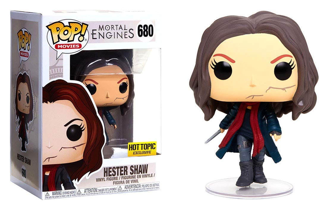 POP! Movies #680: Mortal Engines - Hester Shaw (Unmasked) (Hot Topic Exclusive) (Funko POP!) Figure and Box w/ Protector (━☞´◔‿ゝ◔`)━☞ BOB'S BARGAINS