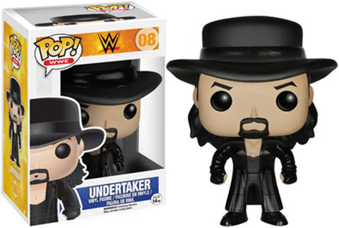 POP! WWE #08: Undertaker (Funko POP!) Figure and Box w/ Protector