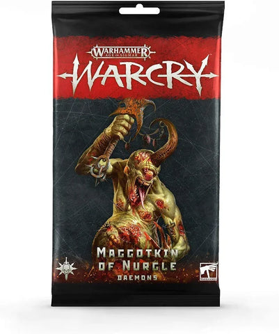 Warhammer - Age of Sigmar: Warcry - Maggotkin of Nurgle - Daemons (Card Pack) (Games Workshop) NEW