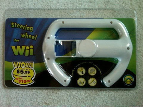 Steering Wheel (Symtek) (Nintendo Wii) NEW