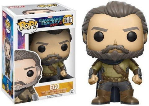 POP! Marvel #205: Guardians of the Galaxy Vol 2 - Ego (Funko POP! Bobble-Head) Figure and Box w/ Protector