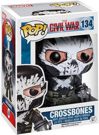 POP! Marvel #134: Captain America Civil War - Crossbones (Funko POP! Bobble-Head) Figure and Box w/ Protector