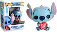 POP! Disney Lilo & Stitch #510: Stich Valentine (Hot Topic Exclusive) (Funko POP!) Figure and Original Box