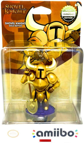 Shovel Knight (Gold Edition) - Amiibo (Gold Series) (Nintendo) NEW