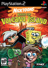 Nicktoons Battle for Volcano Island (Playstation 2 / PS2) Pre-Owned: Game, Manual, and Case