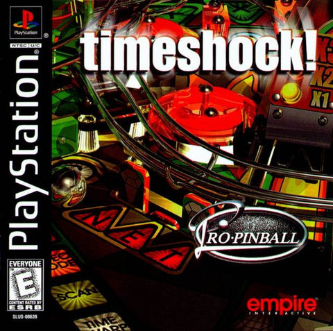 Timeshock Pro Pinball (Playstation 1) Pre-Owned: Game, Manual, and Case