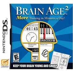 Brain Age 2: More Training in Minutes a Day! (Nintendo DS) Pre-Owned: Game and Case