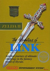 Zelda II The Adventure of Link (Grey Cartridge) (Nintendo) Pre-Owned: Game, Manual, and Box