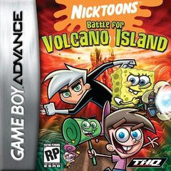Nicktoons Battle for Volcano Island (Nintendo Game Boy Advance) Pre-Owned: Cartridge Only