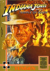 Indiana Jones and the Temple of Doom (Nintendo) Pre-Owned: Game, Manual, and Box