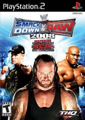 WWE SmackDown vs. Raw 2008 (Playstation 2 / PS2) Pre-Owned: Game and Case