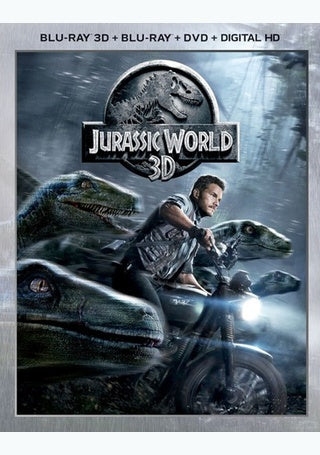Jurassic World 3D (BR 3D + Blu-ray + DVD) NEW