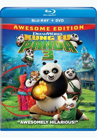 Kung Fu Panda 3 (Blu-ray + DVD) Pre-Owned