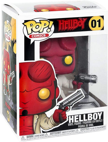 POP! Comics #01: Hellboy (Funko POP!) Figure and Box w/ Protector