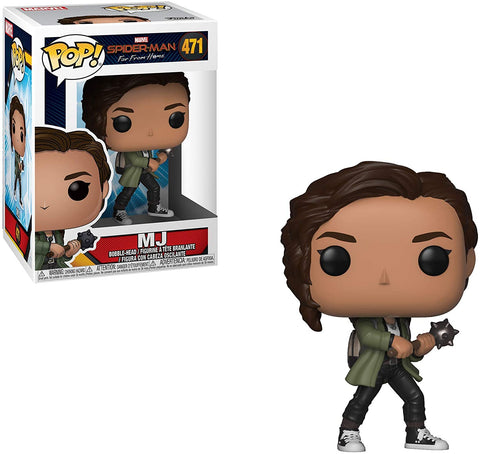 POP! Marvel #471: Spider-Man Far From Home - MJ (Funko POP! Bobble-Head) Figure and Box w/ Protector