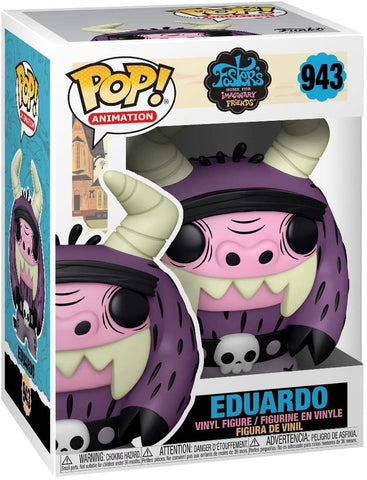 POP! Animation #943: Foster's Home For Imaginary Friends - Eduardo (Funko POP!) Figure and Box w/ Protector