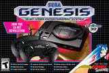 System w/ 2 Controllers + 42 Pre-Loaded Games (Sega Genesis Mini) Pre-Owned
