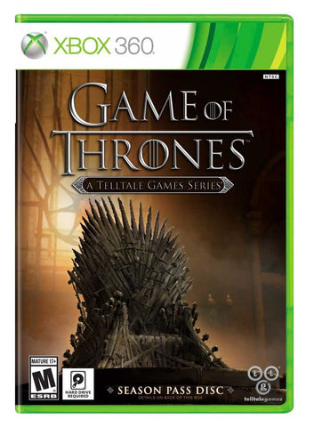 Game of Thrones - A Telltale Games Series (Xbox 360) NEW
