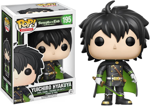 POP! Animation #195: Seraph of the End - Vampire Reign - Yuichiro Hyakuya (Funko POP!) Figure and Box w/ Protector