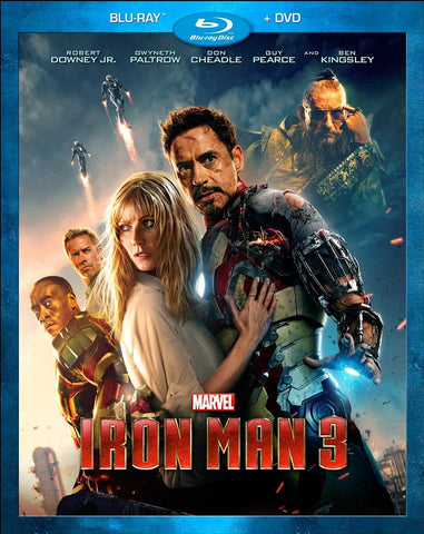 Iron Man 3 (Blu Ray + DVD) Pre-Owned