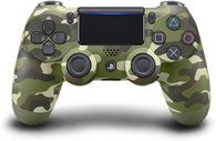 DualShock 4 Wireless Controller - Green Camouflage (Official Sony Brand) (Playstation 4) Pre-owned