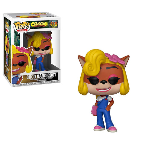 POP! Games #419: Crash Bandcoot - Coco Bandicoot (Funko POP!) Figure and Original Box