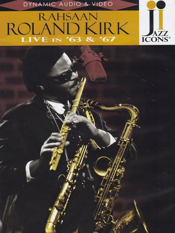 Jazz Icons: Rahsaan Roland Kirk - Live in '63 and 67 (DVD) NEW